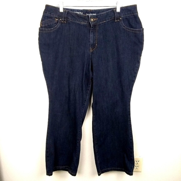 Lane Bryant Distinctly Boot Cut Jeans | sz 18P - Picture 1 of 4